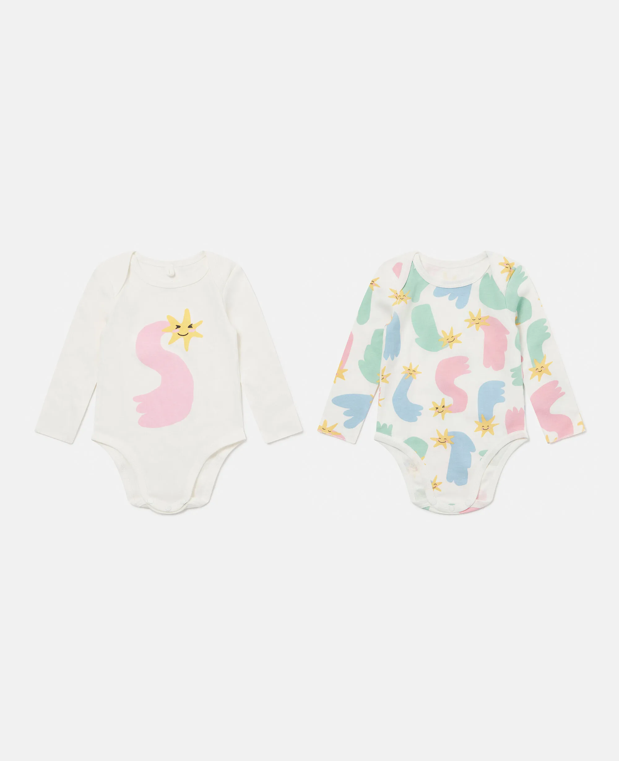 2 Pack Shooting Star Rompers