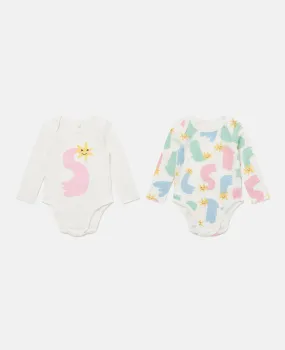 2 Pack Shooting Star Rompers