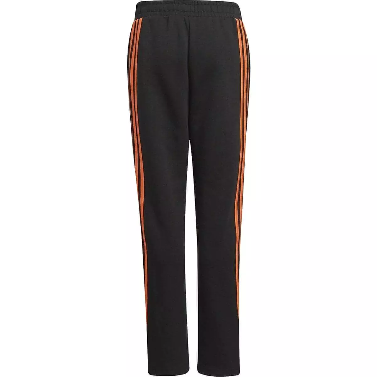 adidas 3 Stripes DoubleKnit Tapered Junior Training Pants - Black