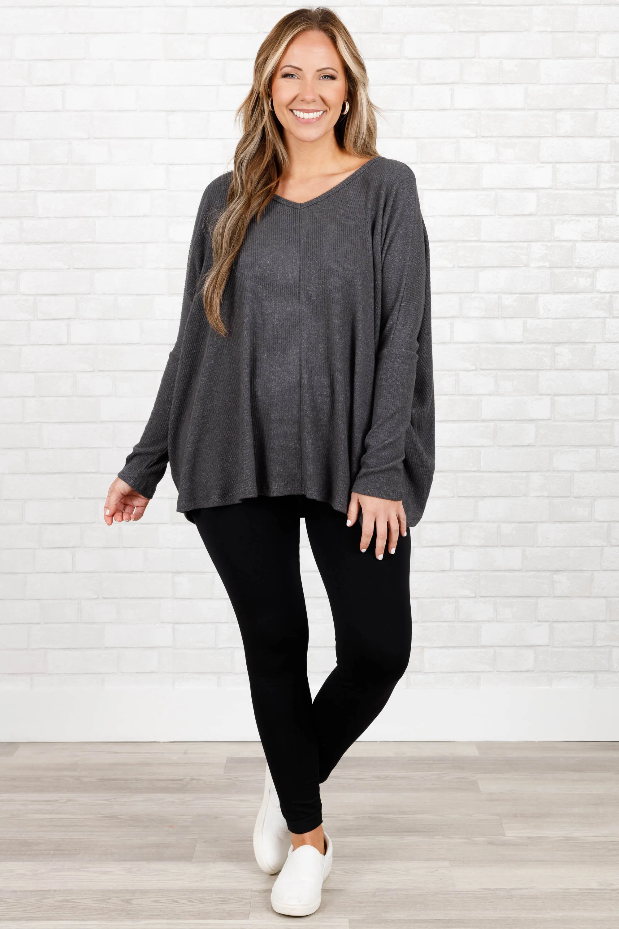 Adore You Top, Charcoal