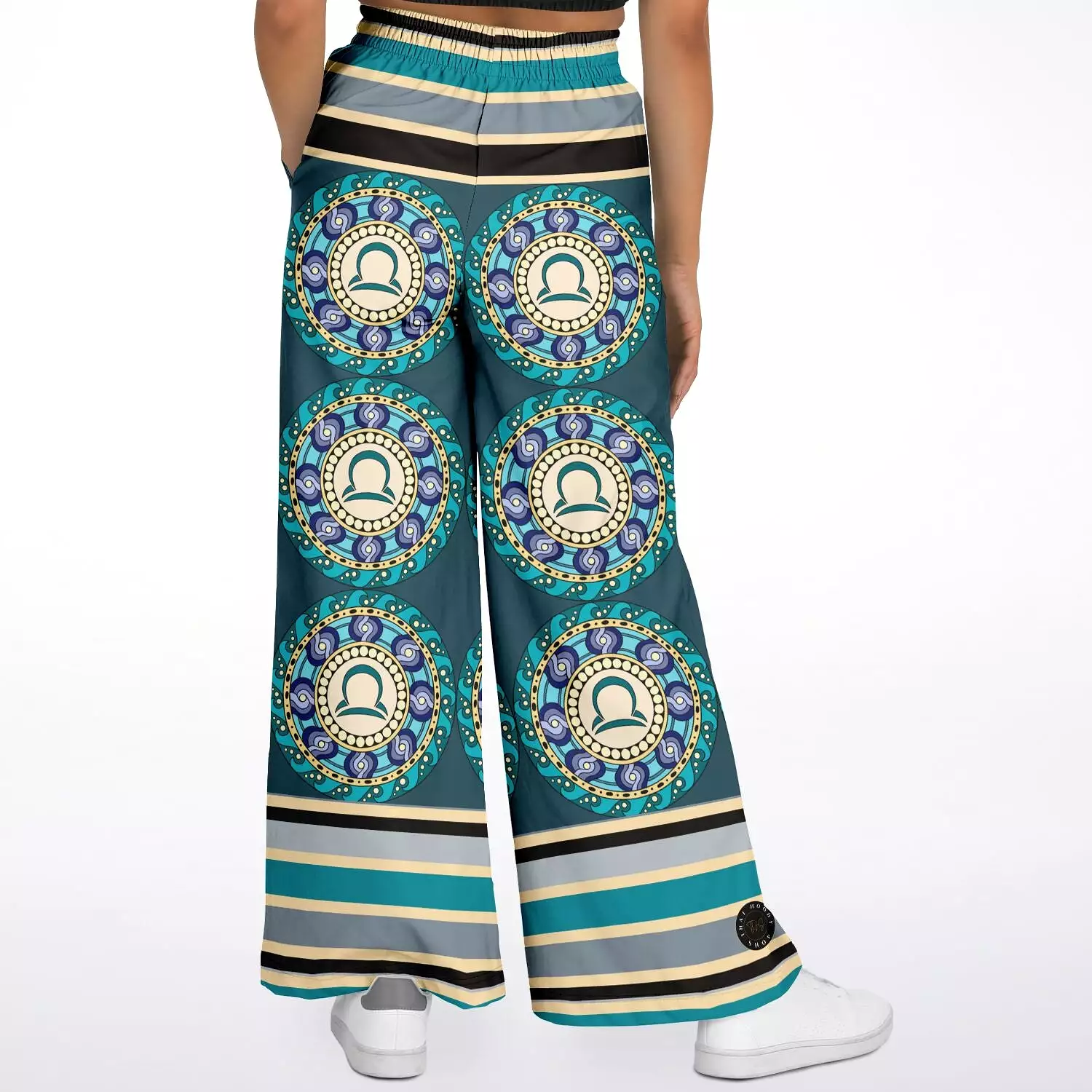 Balanced Life Eco-Poly Stretchy Phat Bellbottoms