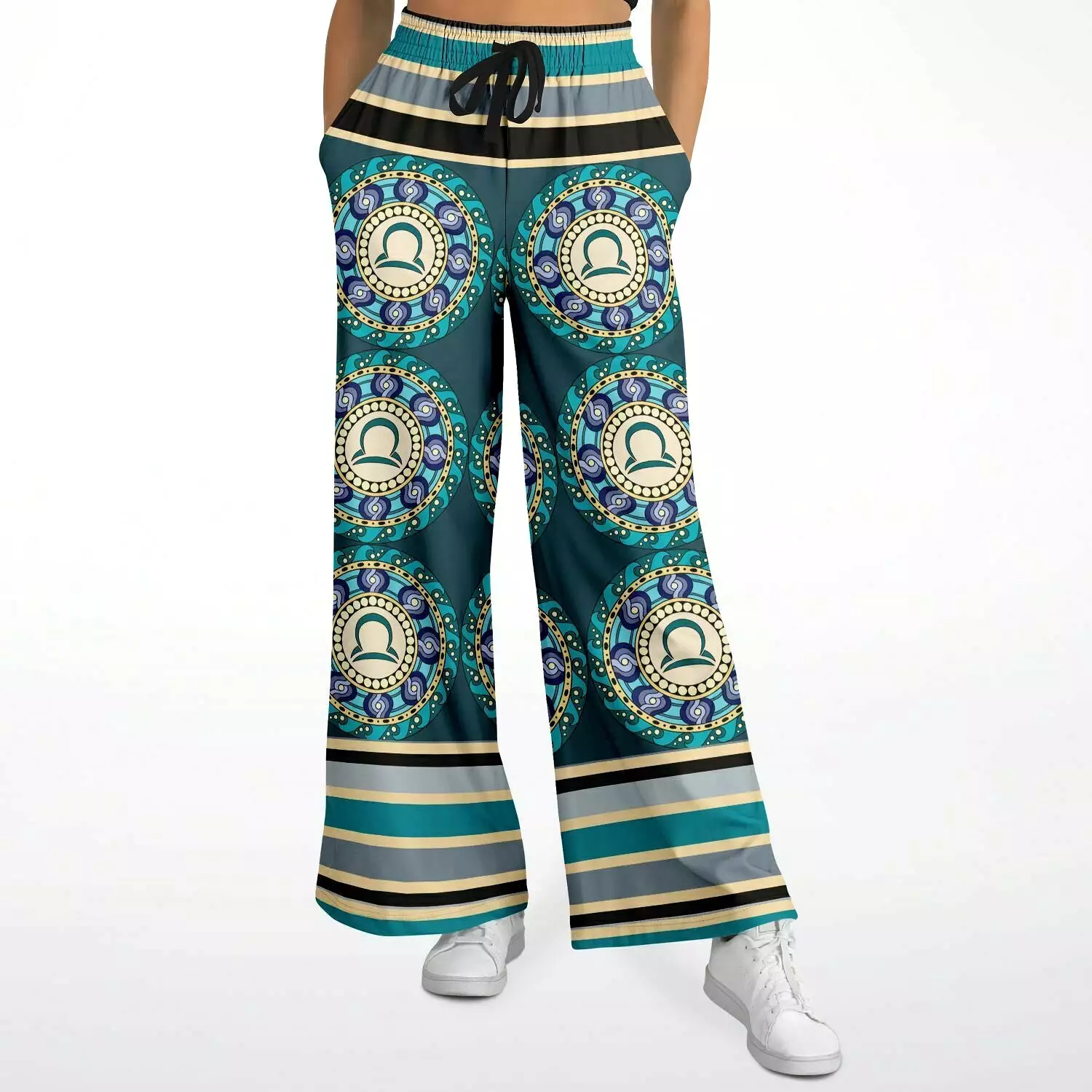 Balanced Life Eco-Poly Stretchy Phat Bellbottoms