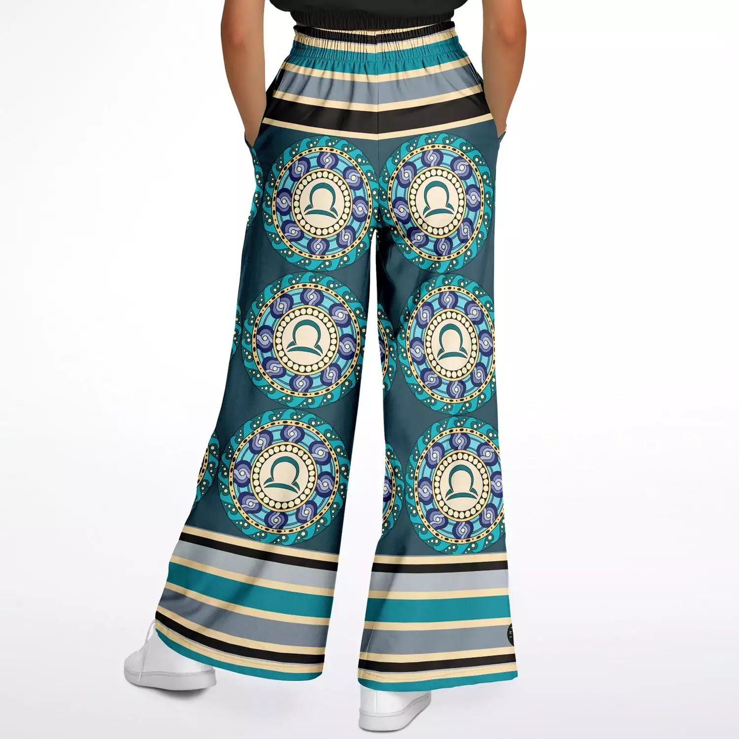 Balanced Life Eco-Poly Stretchy Phat Bellbottoms