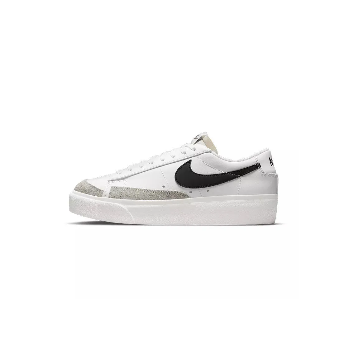 Baskets Nike W Blazer Lo Platform - Blanc/Noir - Femme