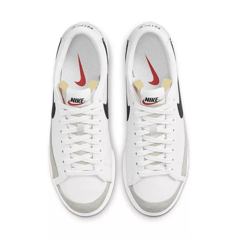 Baskets Nike W Blazer Lo Platform - Blanc/Noir - Femme