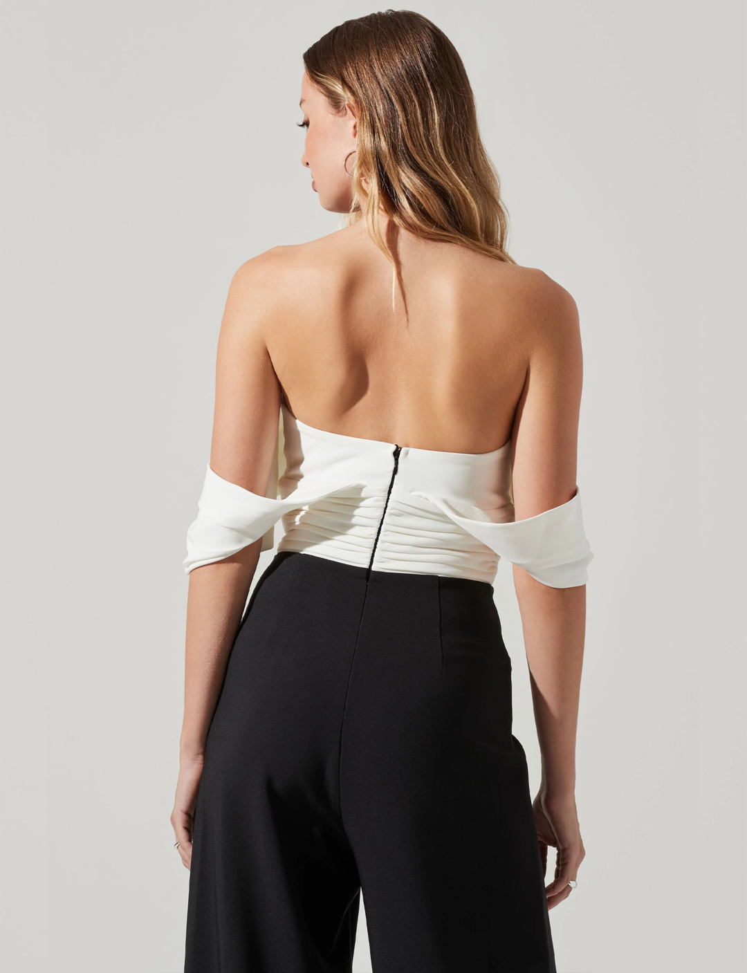 Betania Jumpsuit, White/Black