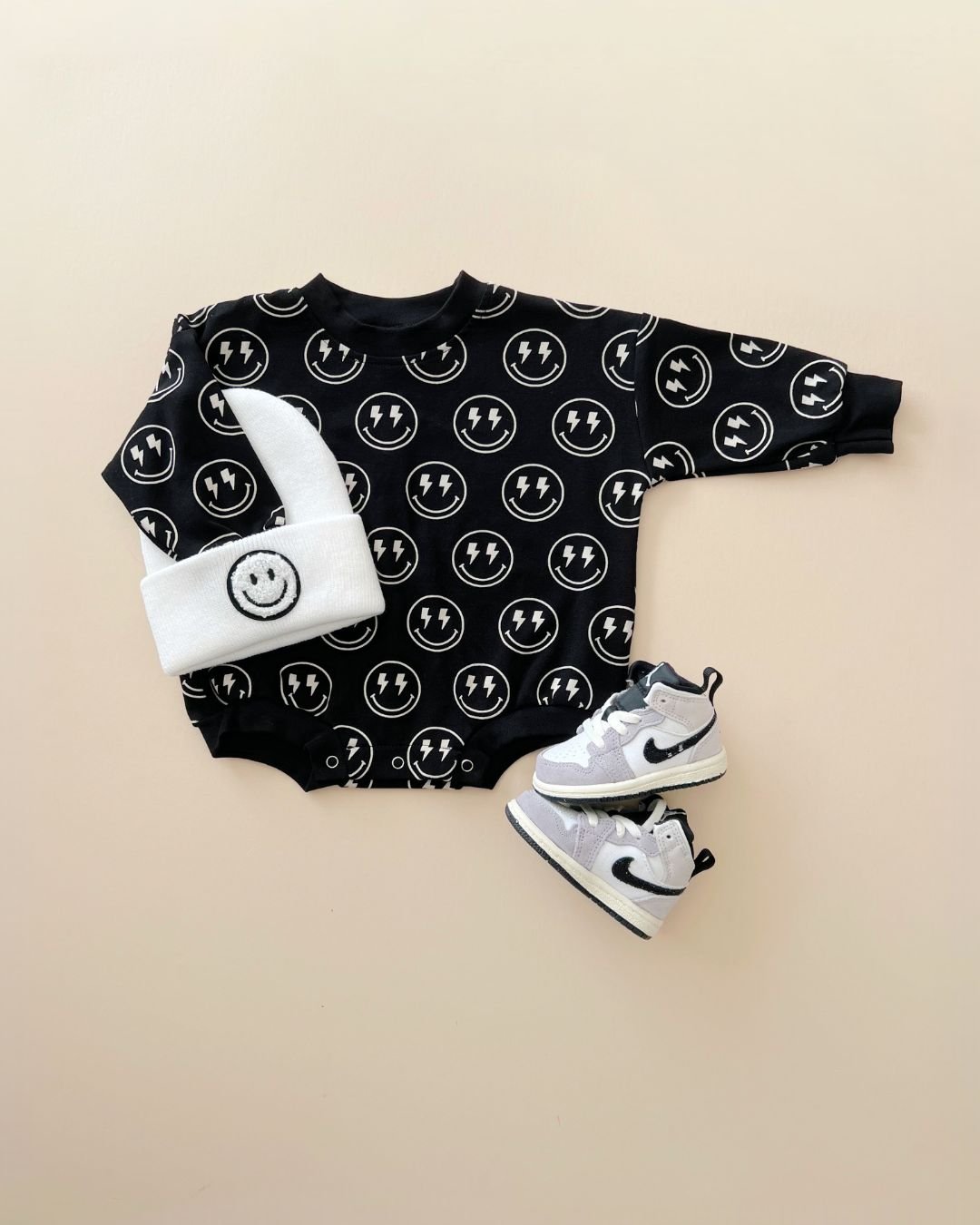 Bubble Romper | Electric Smiley