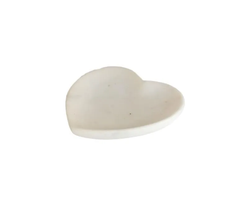 Caravan Marble Heart Shaped Dish