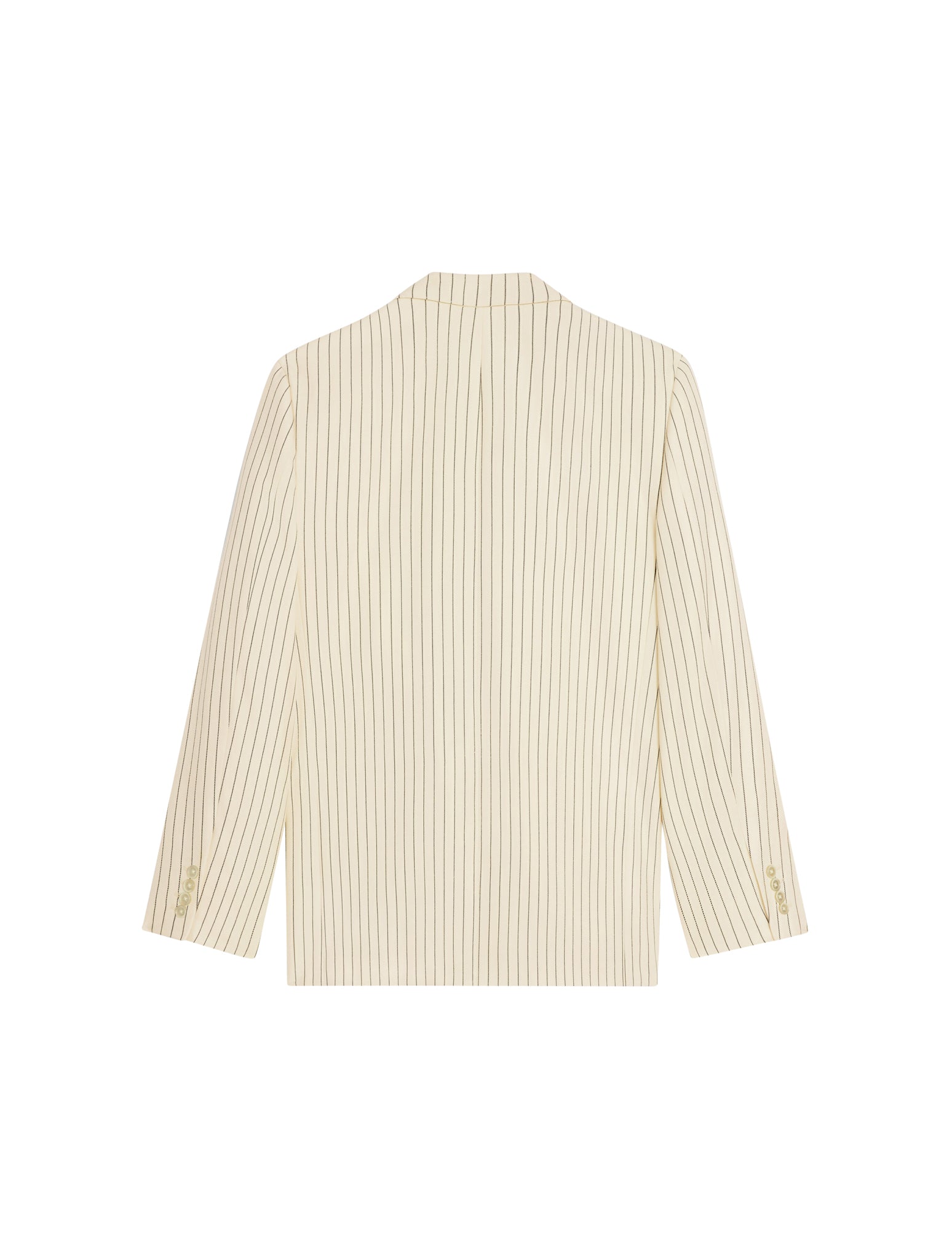 CLASSIC JACKET IN STRIPED WOOL