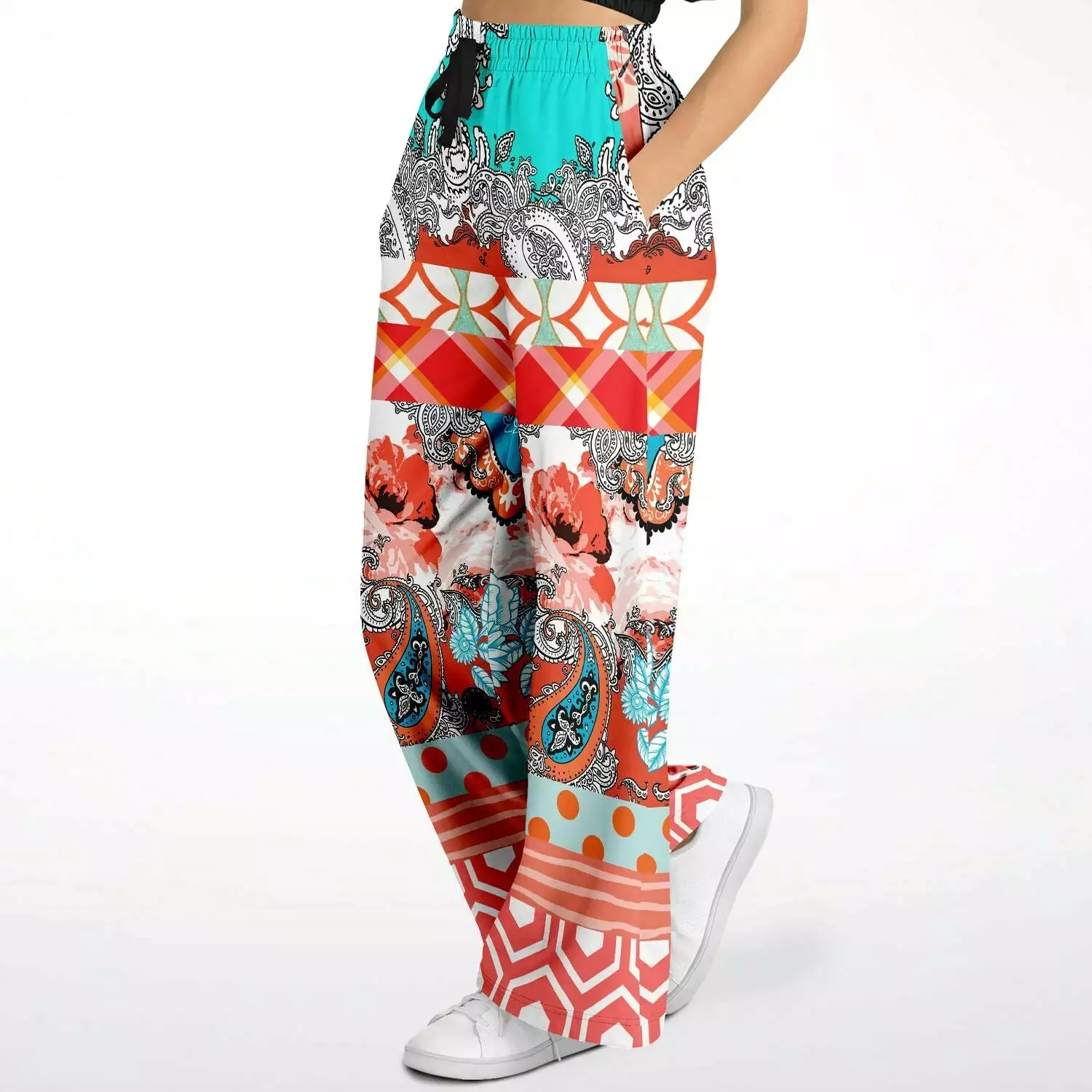 Coral Springs Eco-Poly Stretchy Phat Bellbottoms