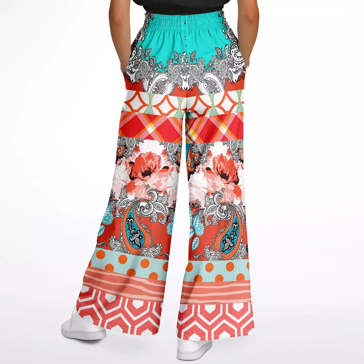 Coral Springs Eco-Poly Stretchy Phat Bellbottoms