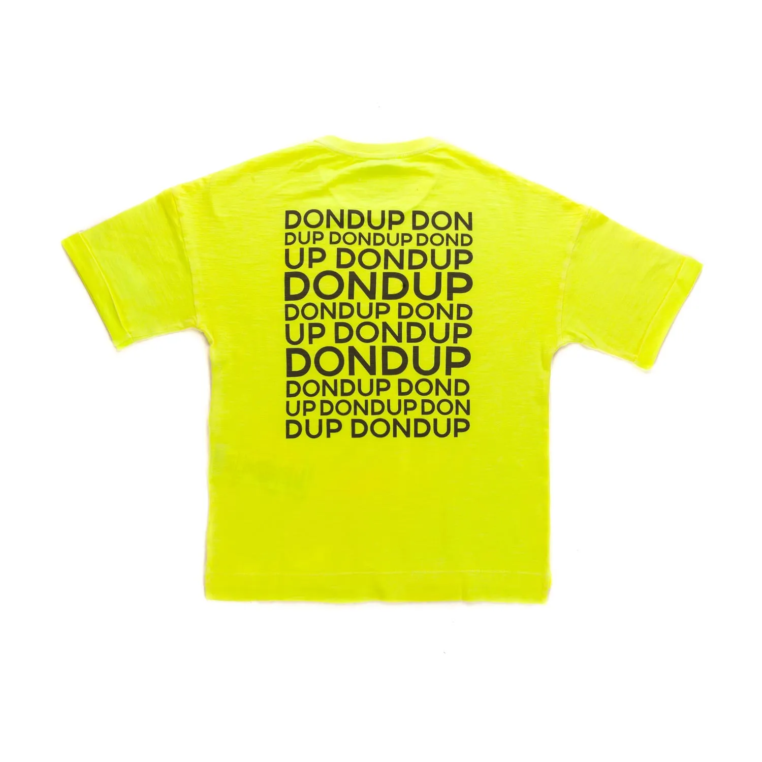 Dondup Unisex Yellow Cotton T-Shirt