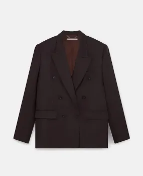 Double Breasted Wool Blazer