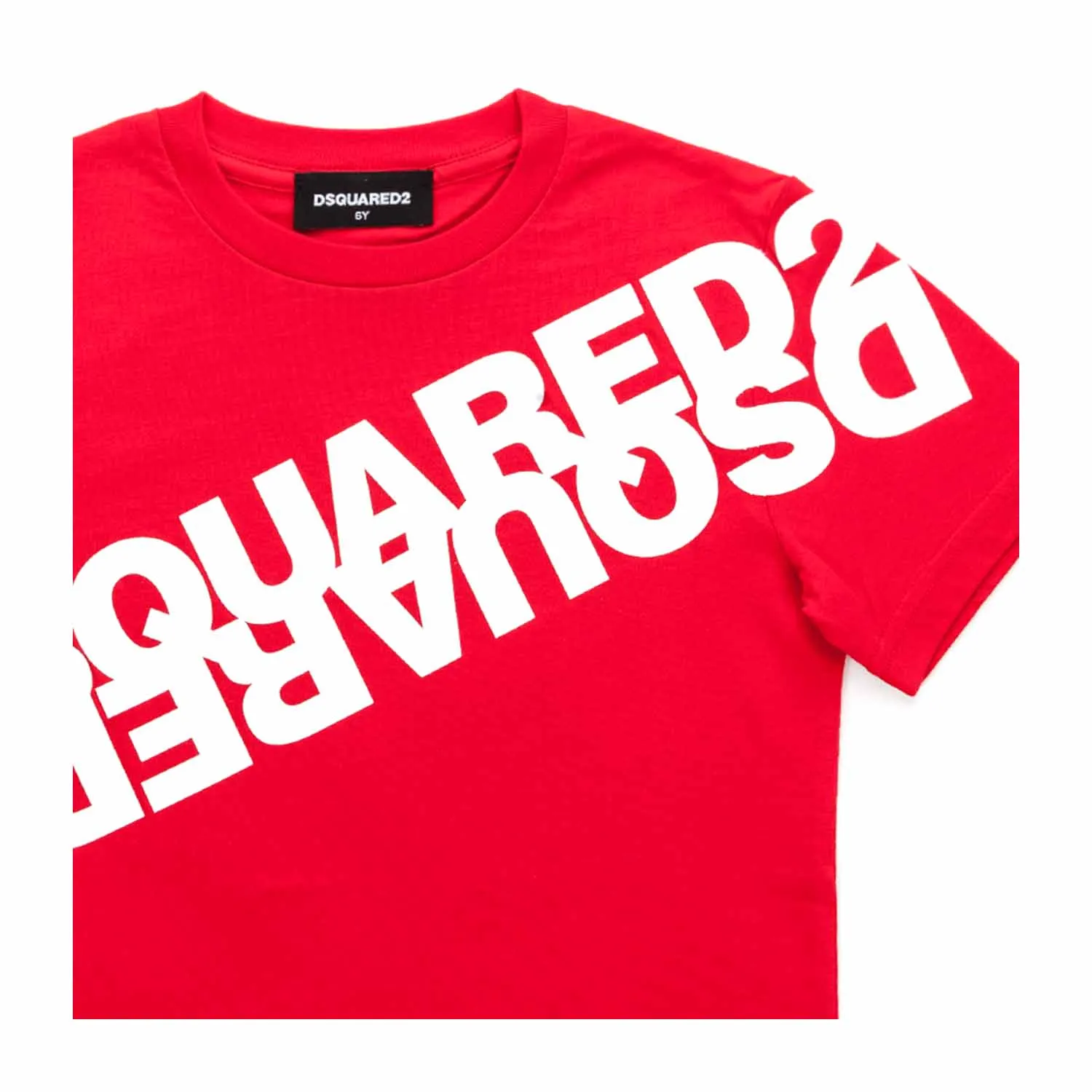 Dsquared2 Unisex Red Logo Print T-Shirt