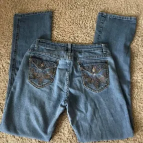 Embroidery jeans