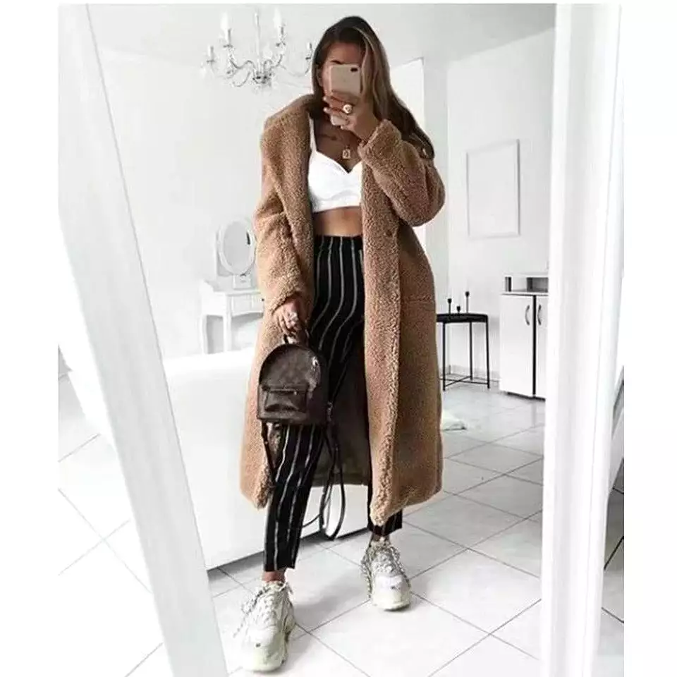 Faux Fur Teddy Coat