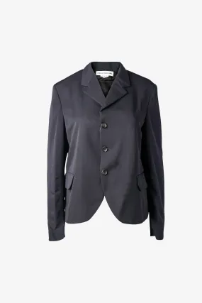 Fitted Single-Breasted Blazer