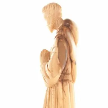 Francis of Assisi, Patron Saint of Ecology, 11.4 Tall Carved Statue