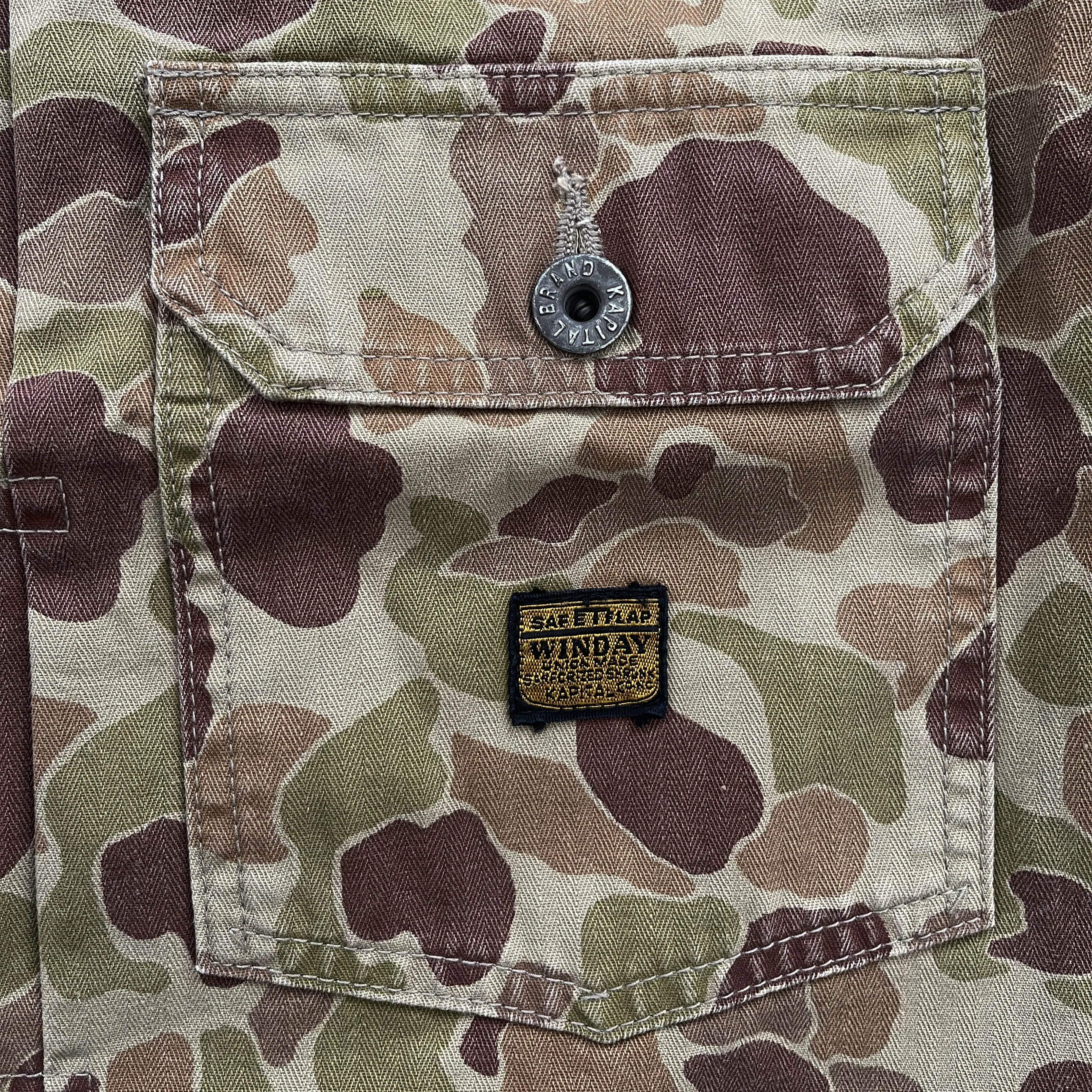 Kapital Camouflage Cotton Twill Jacket