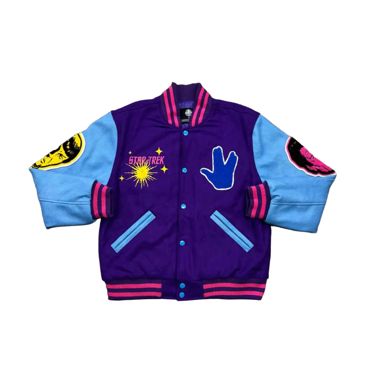 Kid Cudi Varsity Jacket STAR TREK Multi-Color New Size M