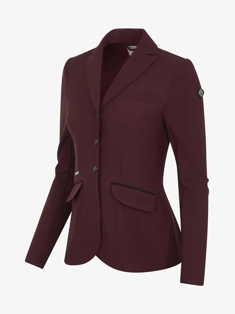 LeMieux Dynamique Show Jacket Ladies in Burgundy