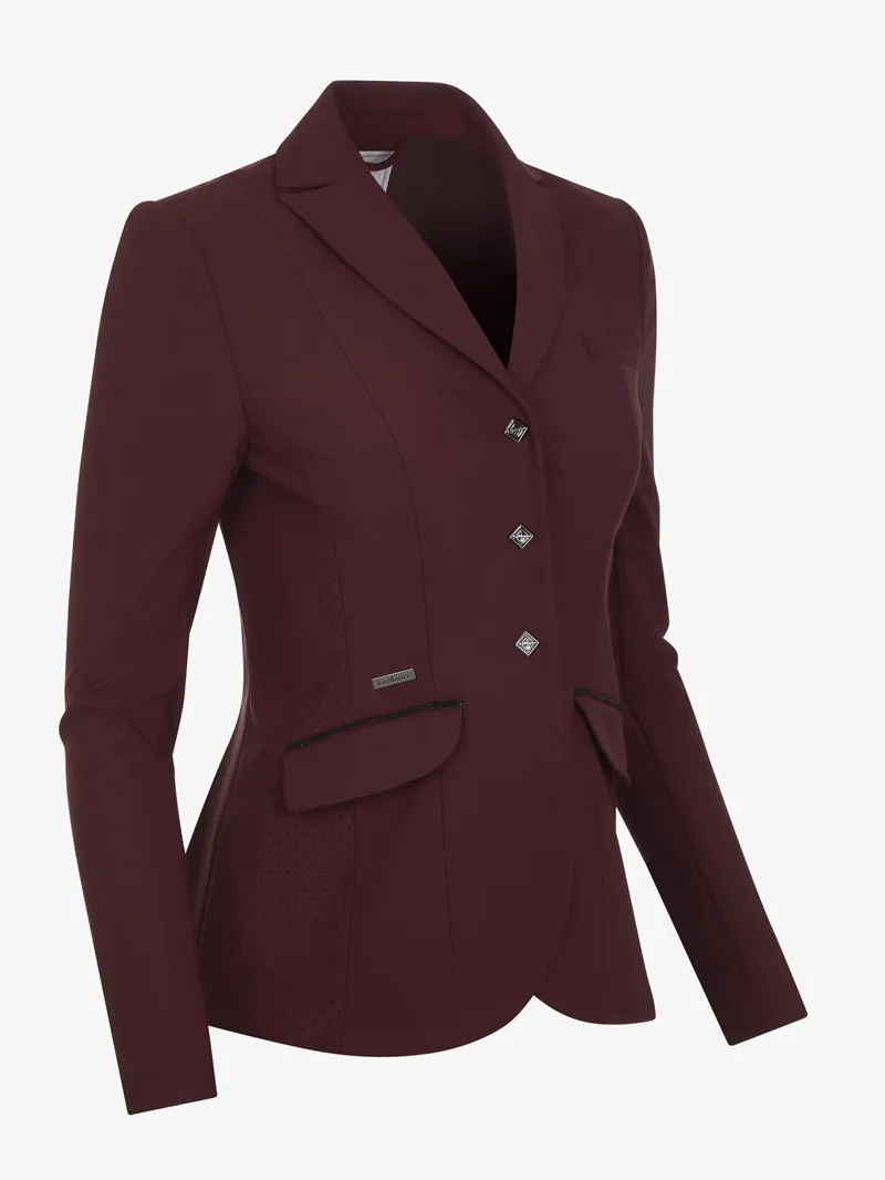 LeMieux Dynamique Show Jacket Ladies in Burgundy