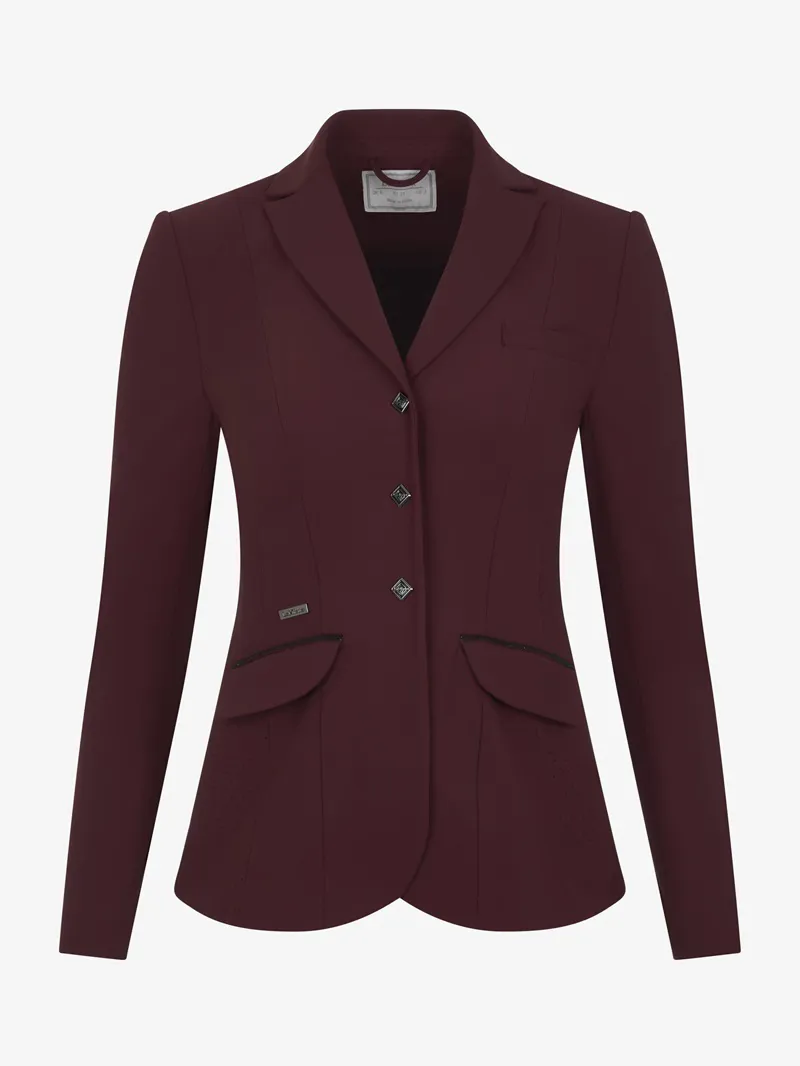 LeMieux Dynamique Show Jacket Ladies in Burgundy