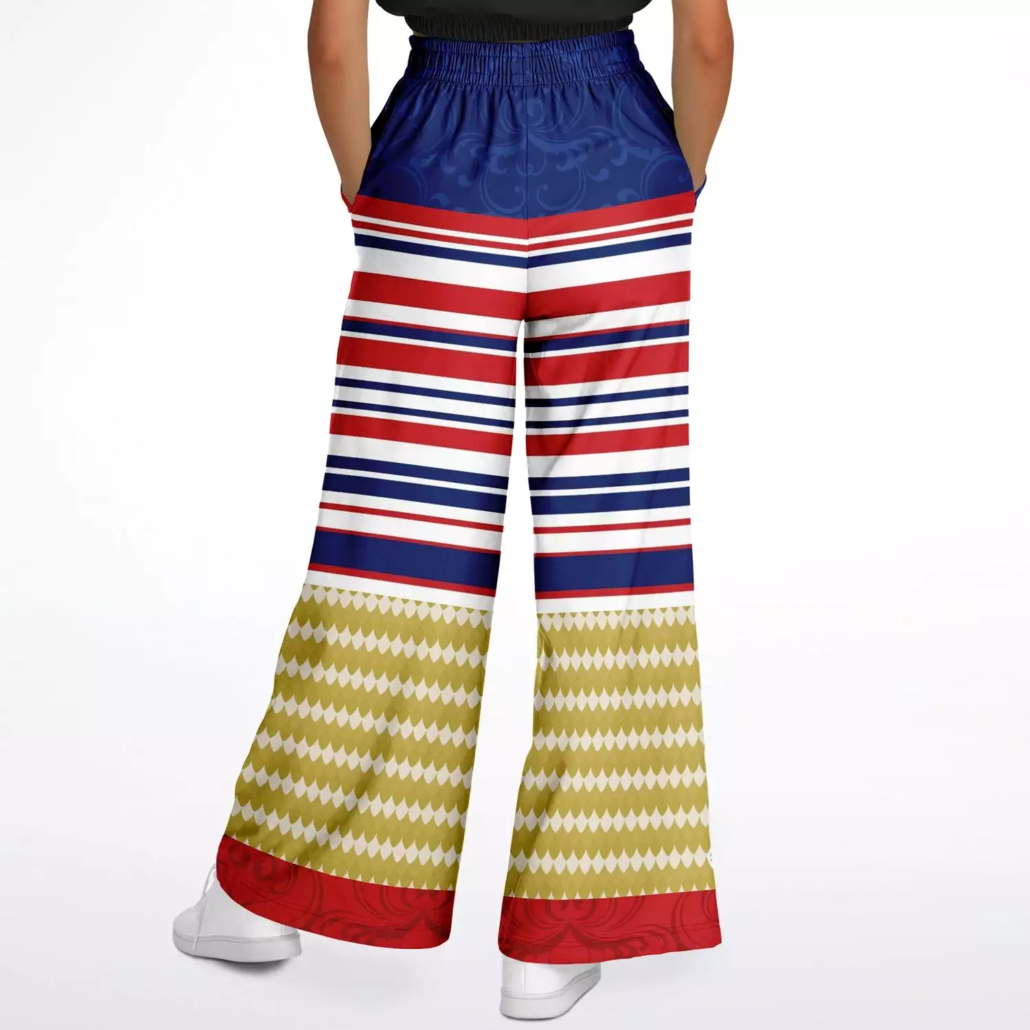 Liberty Bell Eco-Poly Stretchy Phat Bellbottoms