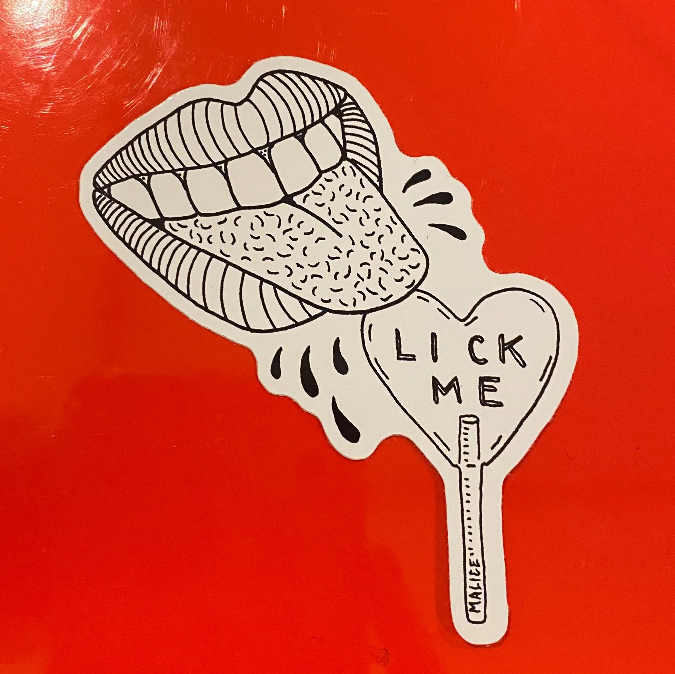 Lick Me Sticker