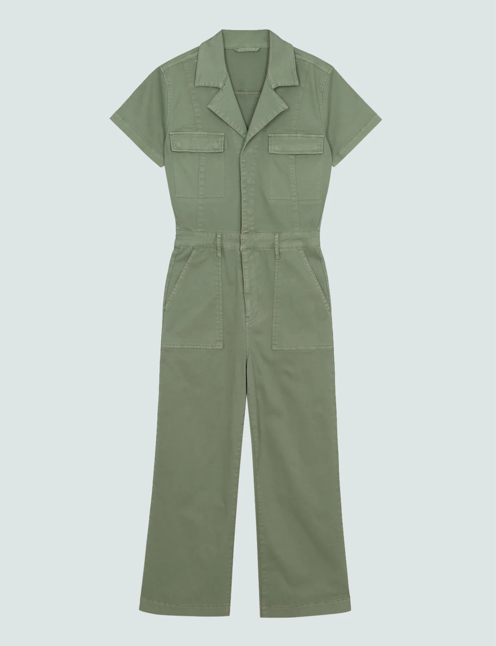 Makenna Wide Leg Jumpsuit, Calvary Olive