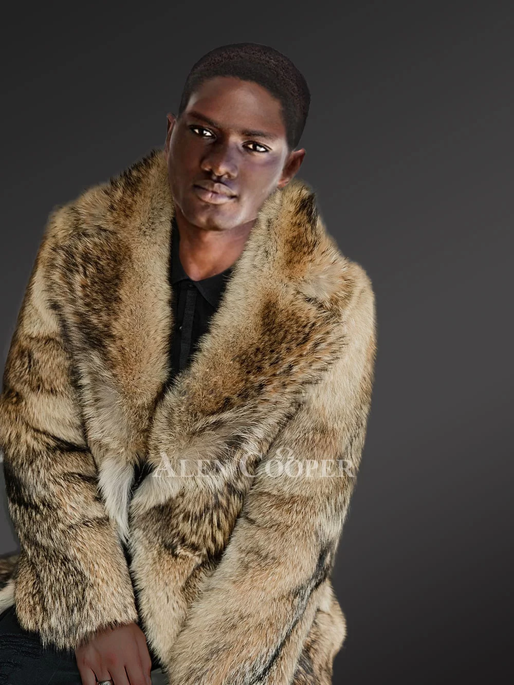 Men’s Coyote Fur Jacket