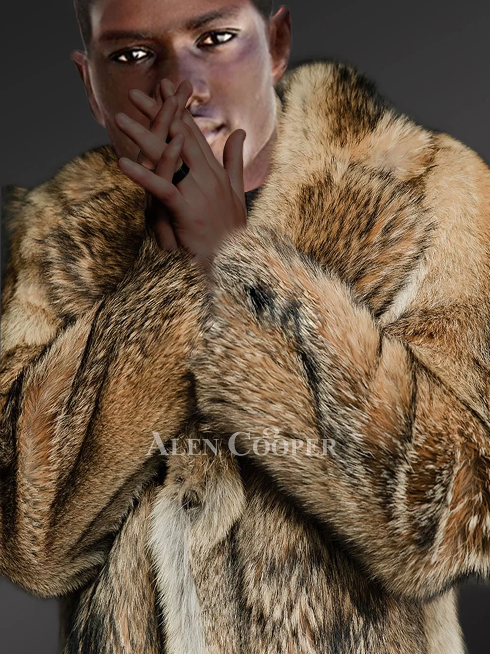 Men’s Coyote Fur Jacket