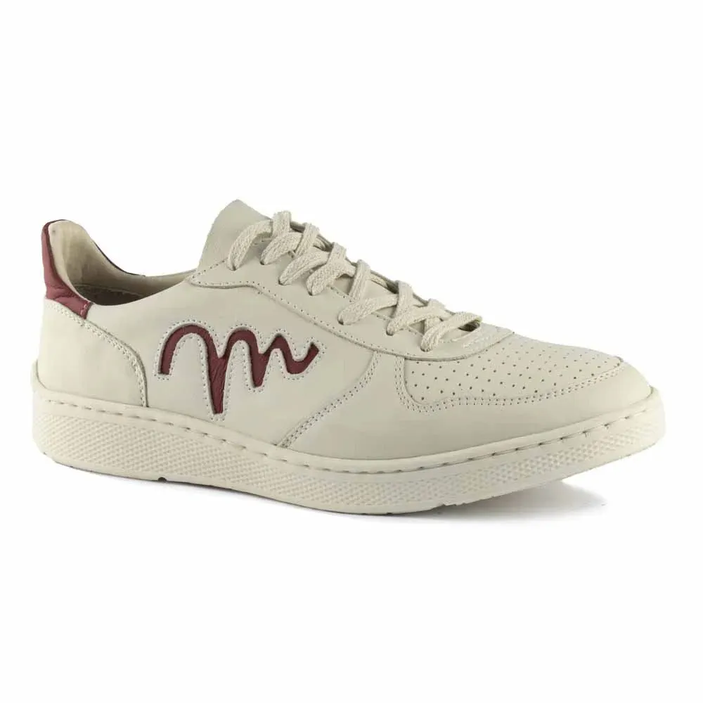 Movers by Sandro Moscoloni Marlin Red Men's Genuine Leather Sneakers