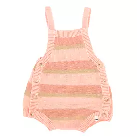 oh baby! Country Club Knitted Bubble - Apricot Stripe