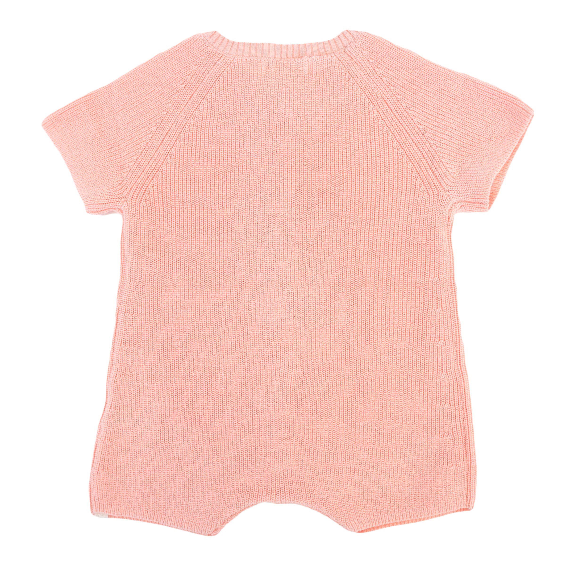 oh baby! Country Club Knitted Romper - Pale Pink