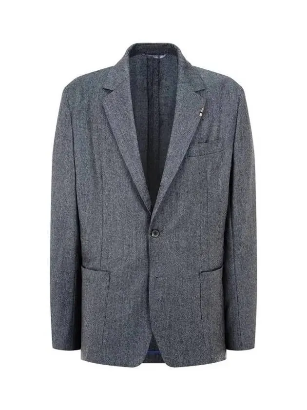 Overseas Station Season Big Chance 8 18 Cashmere Wool Single Jacket Charcoal 270667