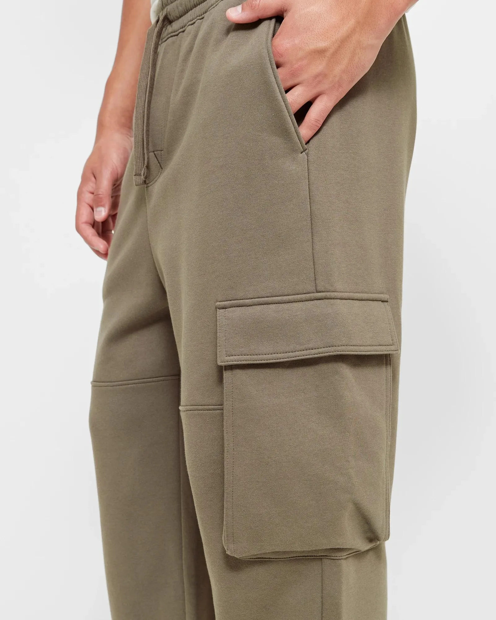 popular  Cargo Trackpants - Commons - Mushroom