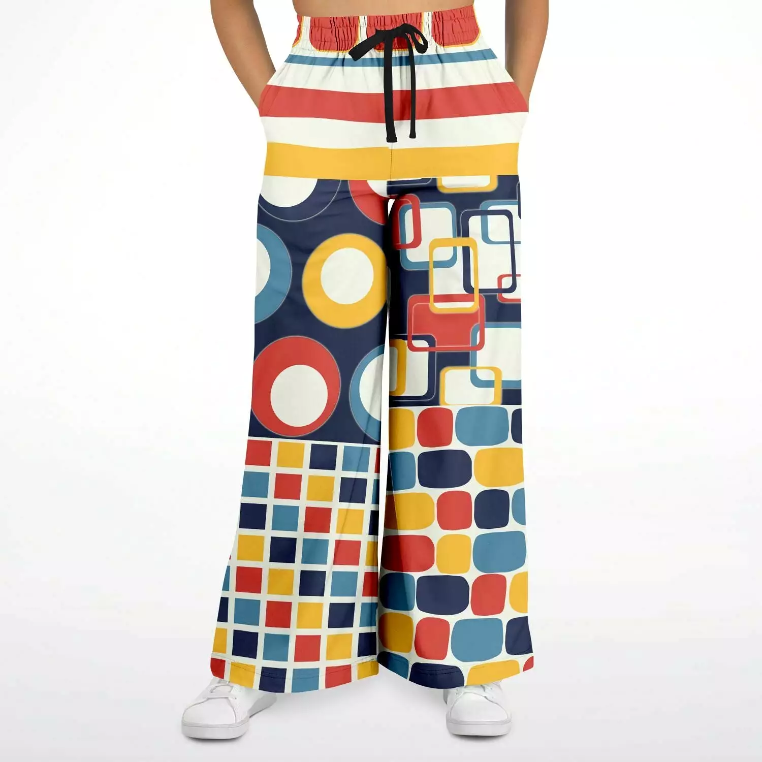 Primary Skool Eco-Poly Stretchy Phat Bellbottoms