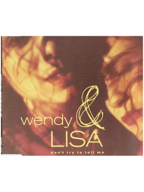 Prince – Wendy & Lisa Don't Try To Tell Me CD Single 1990 UK Release Eroica Prince