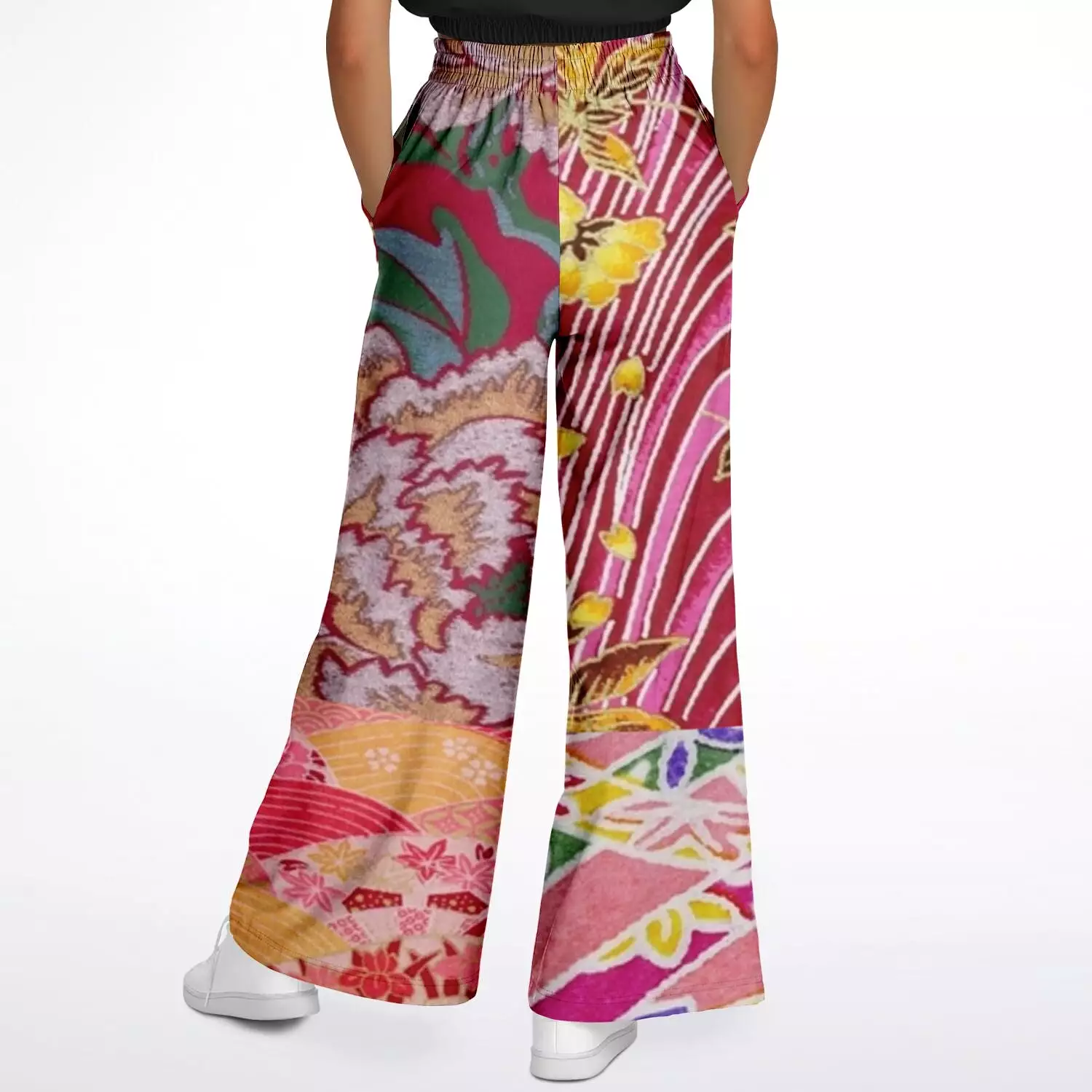 Queen Lili'uokalani Eco-Poly Stretchy Phat Bellbottoms