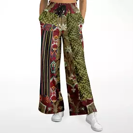 Red Melange Stretchy Phat Bellbottoms