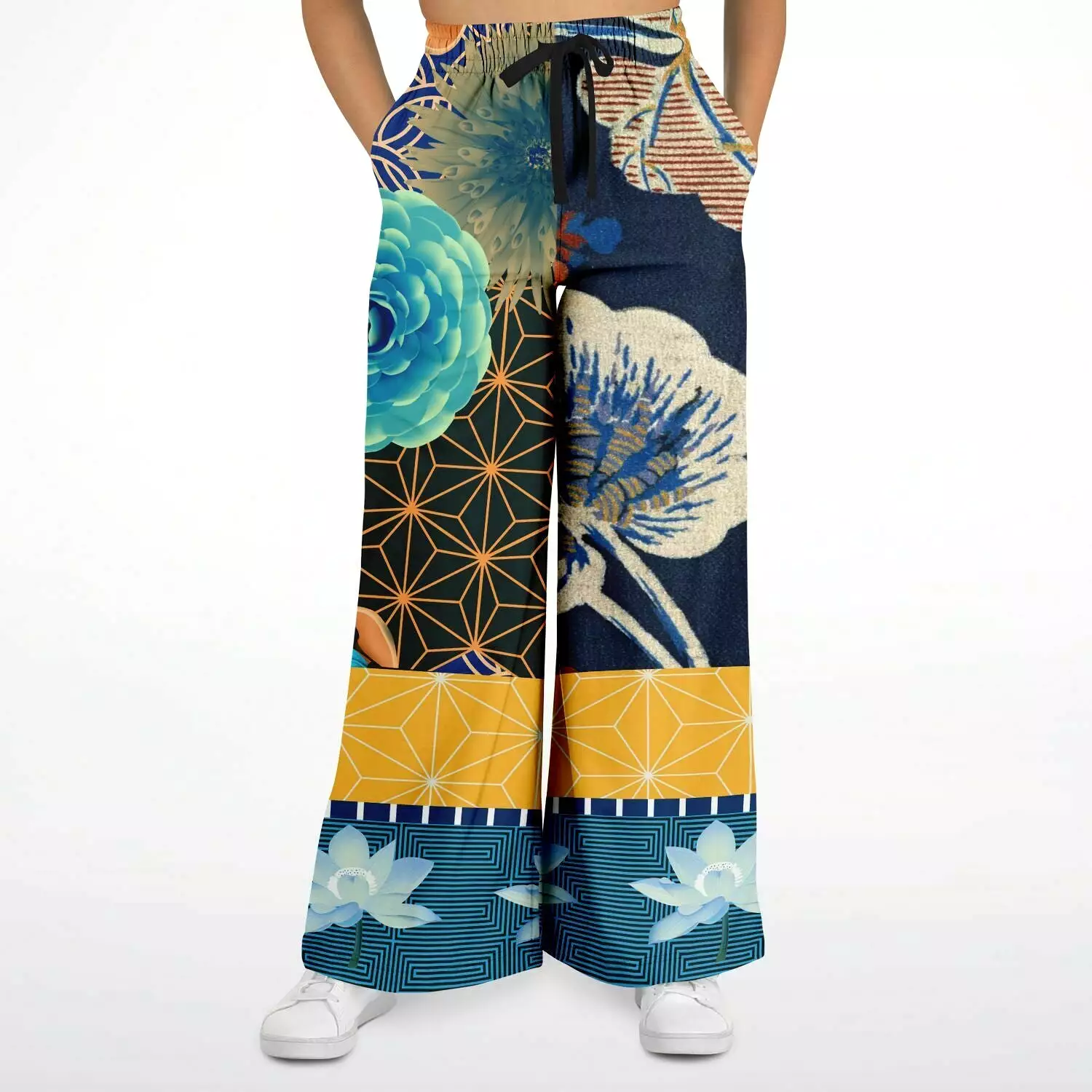 Remembering Divinity Eco-Poly Stretchy Phat Bellbottoms