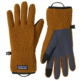 Retro Pile Gloves - Shelter Brown