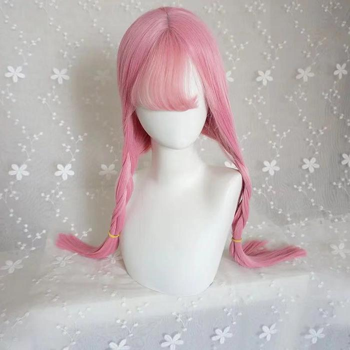 REVIEWS FOR LOLITA AIR BANGS PINK LONG STRAIGHT WIG