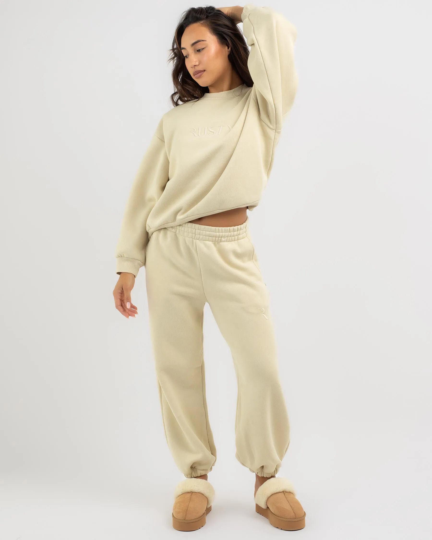 Rusty Rusty Signature Oversized Trackpants