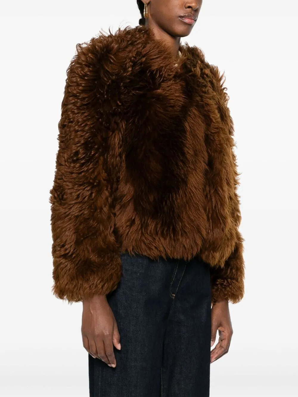 SHEARLING FUR JACKET