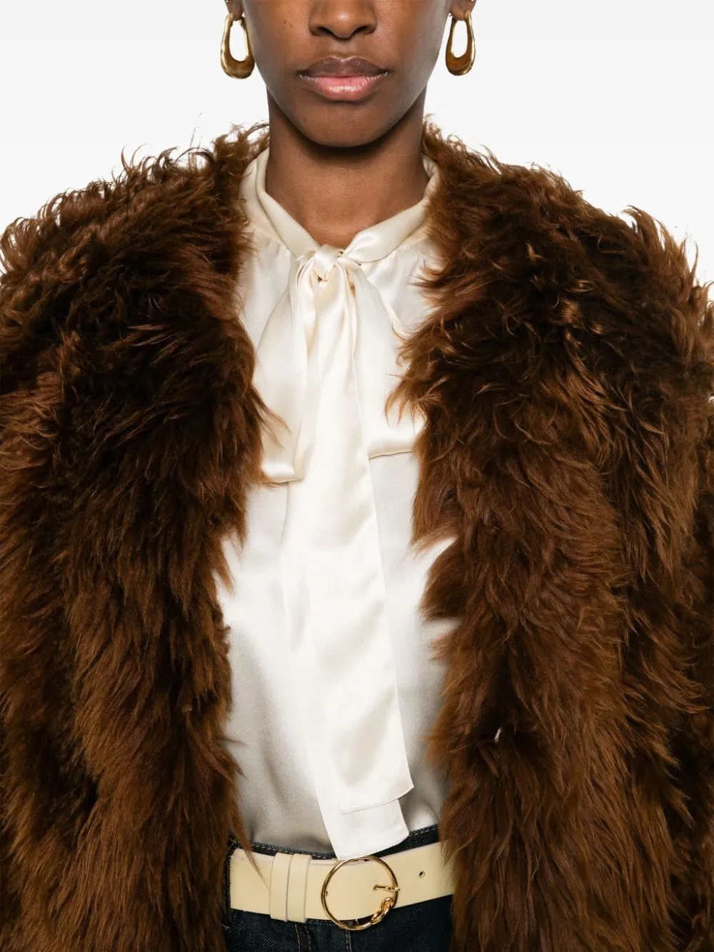 SHEARLING FUR JACKET