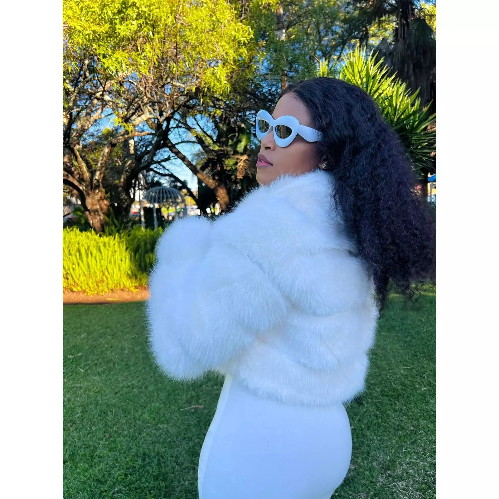 Short Faux Fur Coat