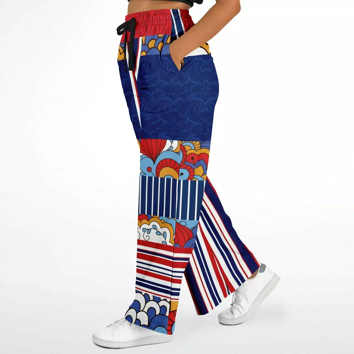 Stand and Deliver Eco-Poly Stretchy Phat Bellbottoms