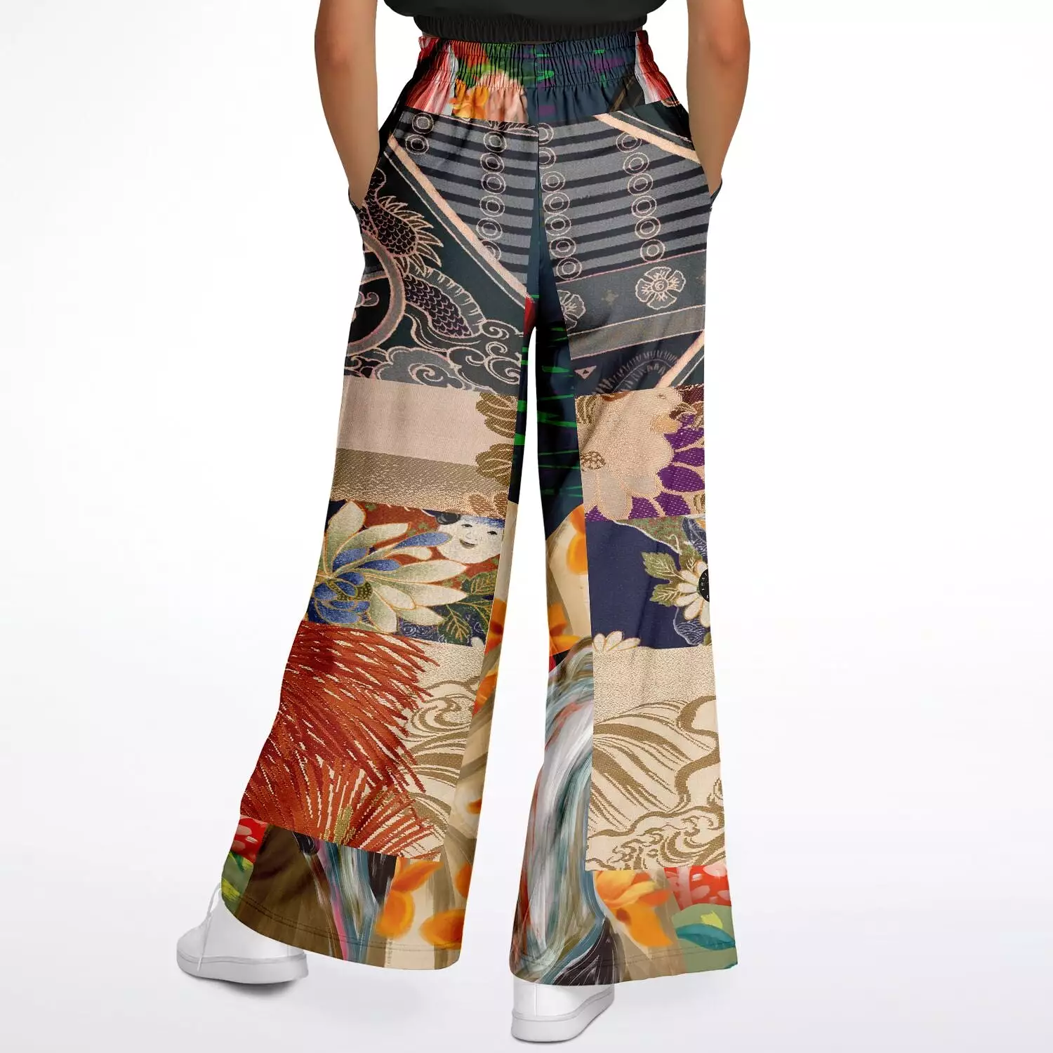 Sushi Boat Eco-Poly Stretchy Phat Bellbottoms